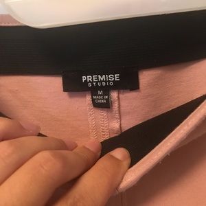 Pink premise studio pencil skirt size medium
